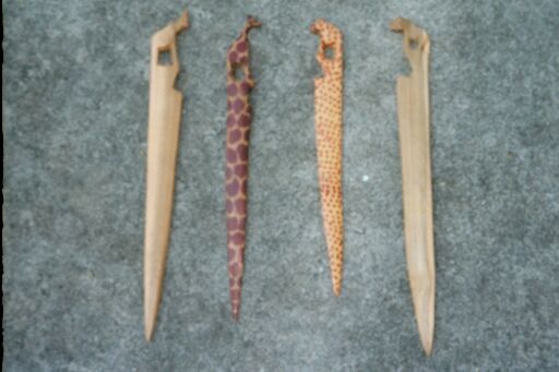 Letter openers from Kenya
